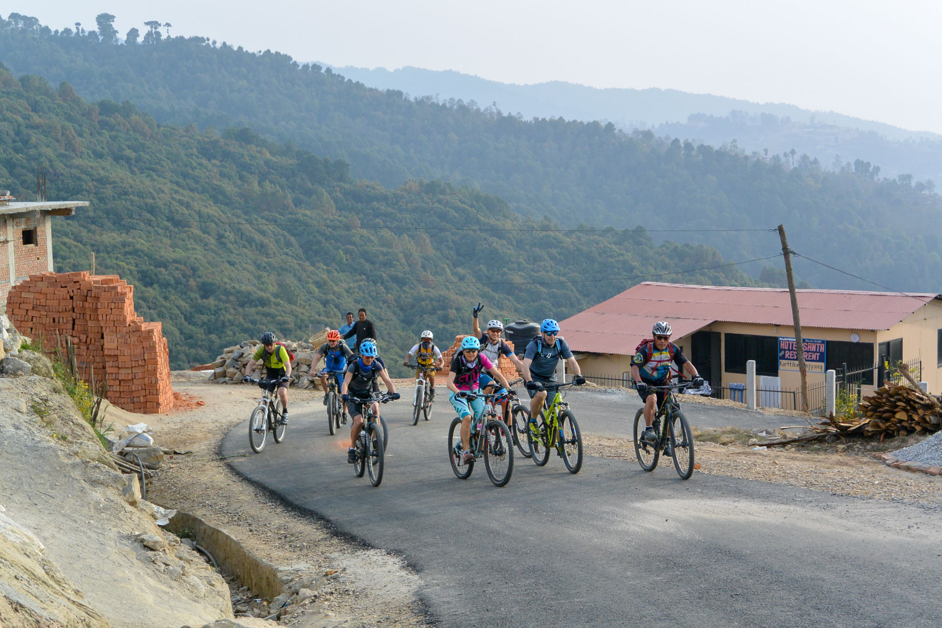 Pioniergruppe in Nepal