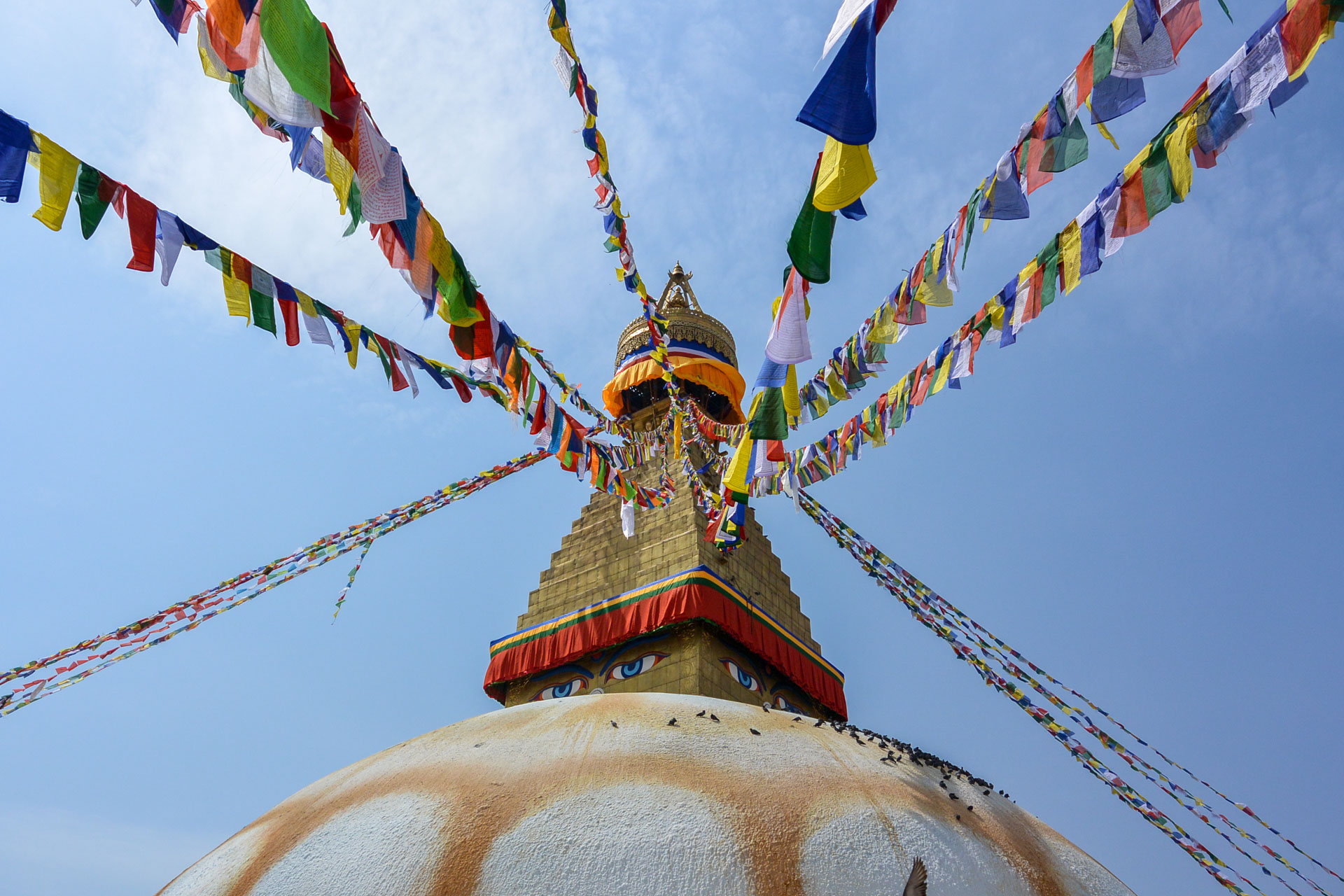 Swayambhunath Stupa in Kathmandu