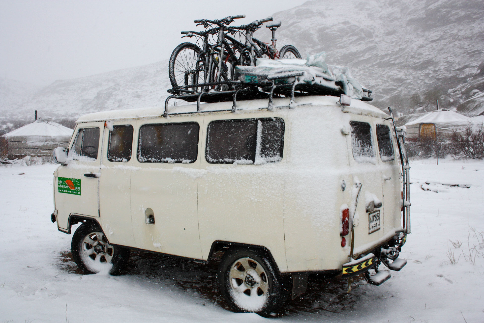 Russicher Purgon im Schnee