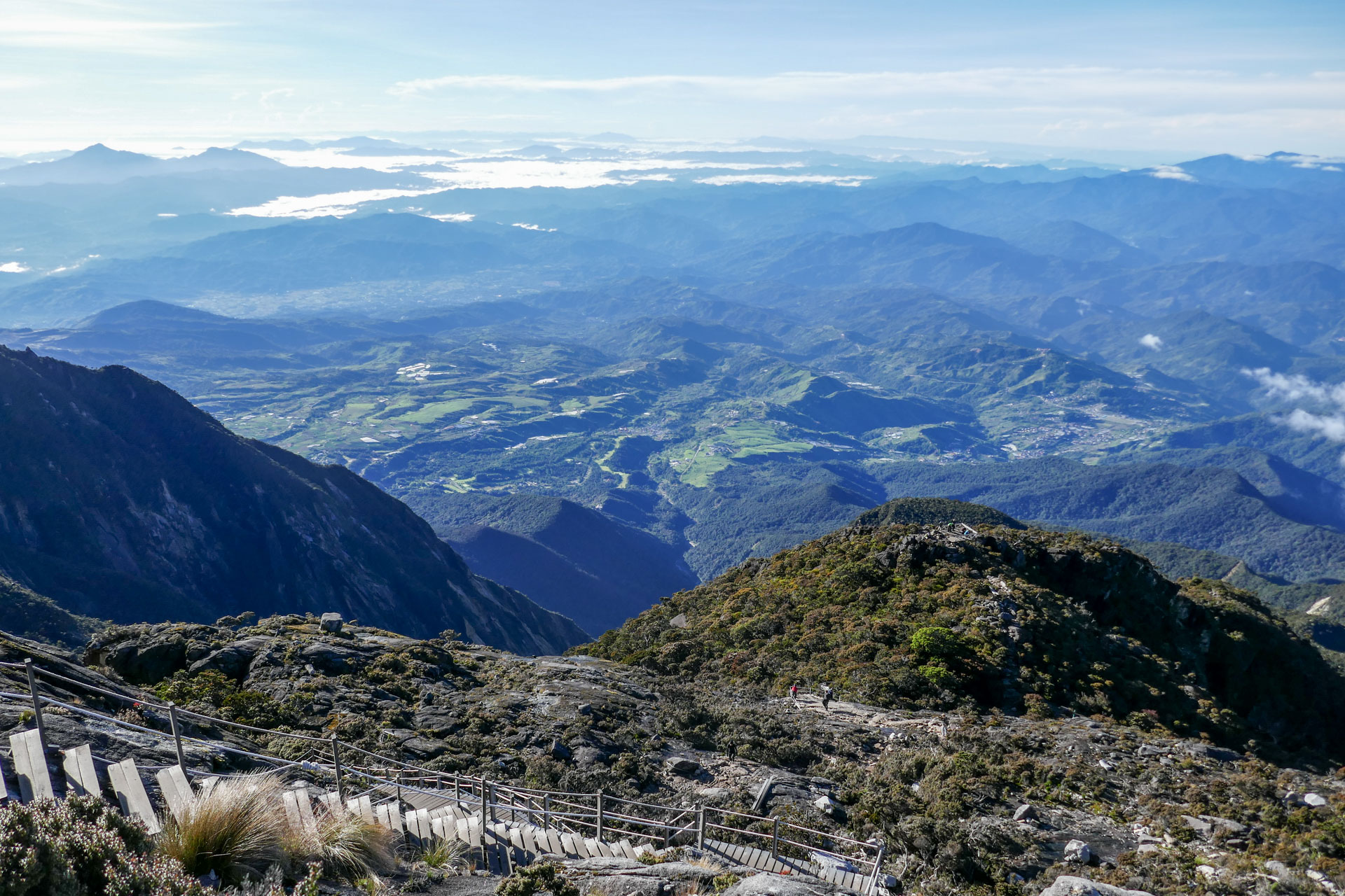 Aussicht vom Knabalu