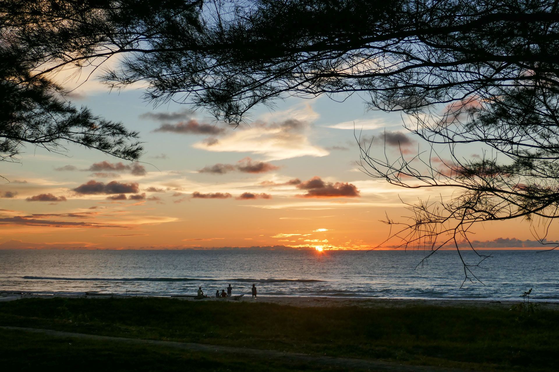 Sonnenuntergang am Meer