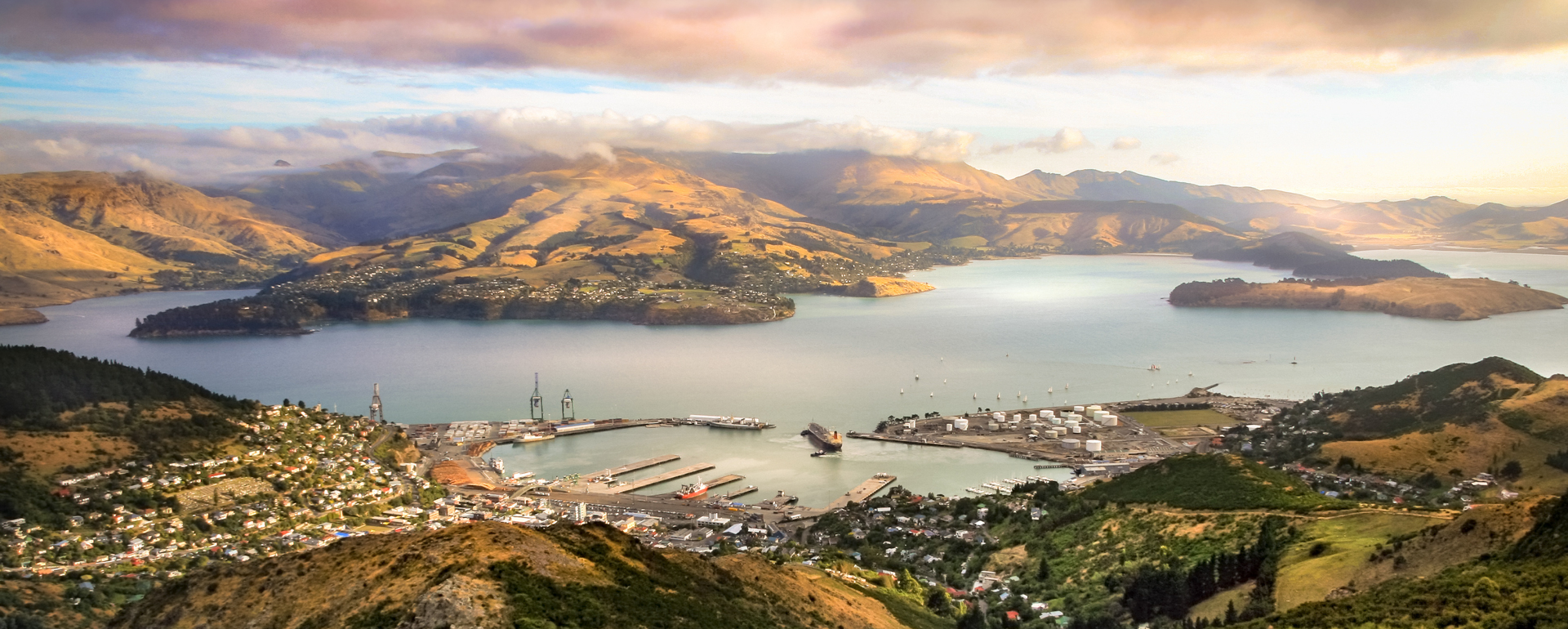 Lyttelton Harbour Christchurch New Zealand
