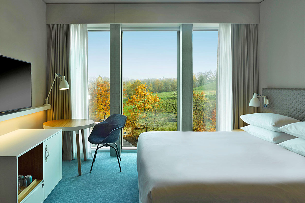 Zimmer im Hotel Hyatt Place im The Circle am Flughafen Zürich